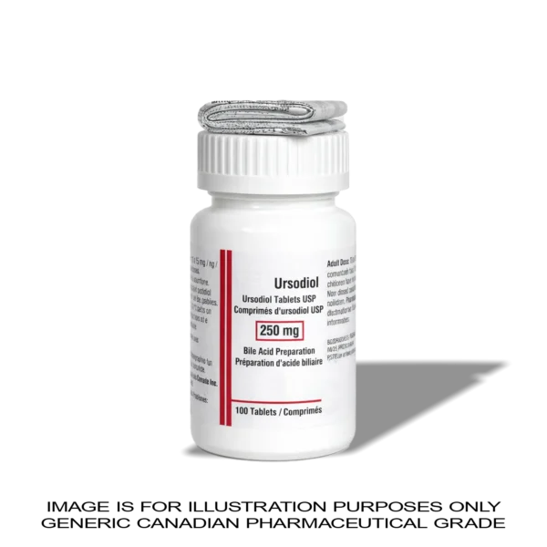 Ursodiol 250mg - 100 Capsules