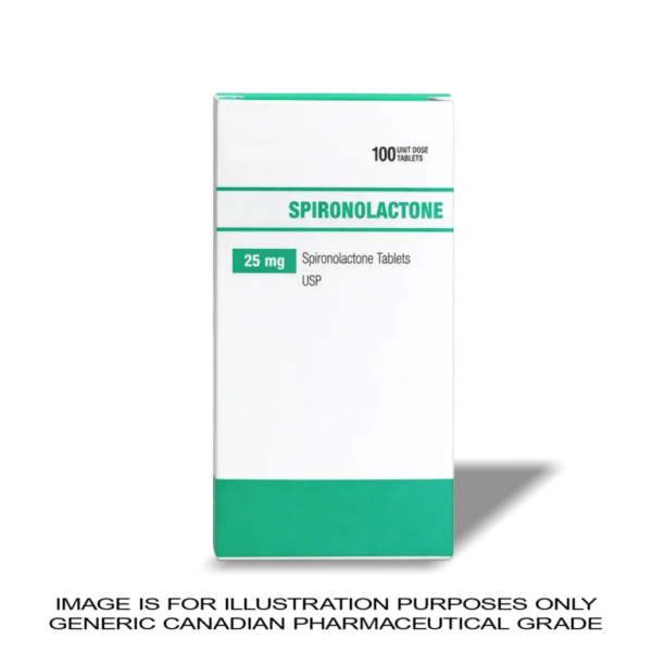 Spironolactone 25mg - 100 Tablets