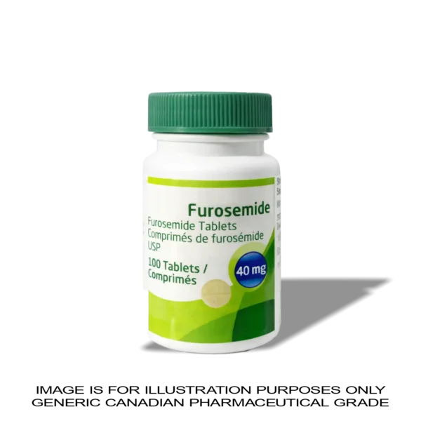 Furosemide (Lasix) 40mg - 100 Tablets