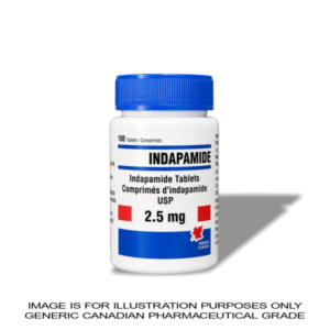 Indapamide 2.5mg - 100 Tablets