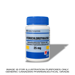 Hydrochlorothiazide 25mg - 100 Tablets