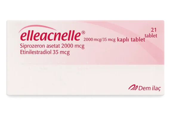 Elleacnelle (Cyproterone Acetate 2000mcg / Ethinylestradiol 35mcg) - 4 Packs