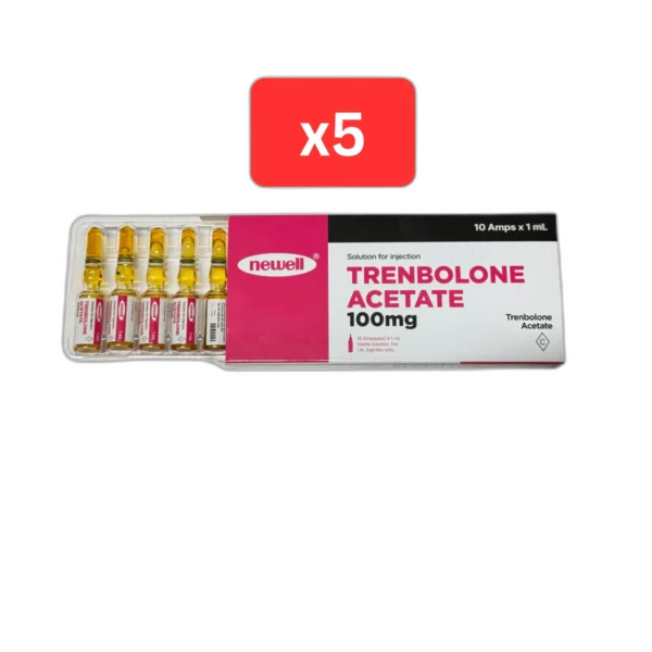 Trenbolone Acetate- 100mg/mL - 10 x 1mL AMPS