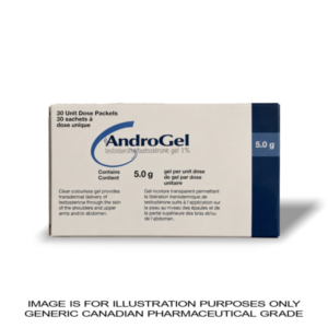 Testosterone Gel 5.0g AndroGel - 30 Packets