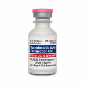 Bacteriostatic Water 30mL Vial