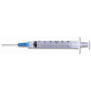 BD Syringes 3mL 25G × 1" – 10 Pack
