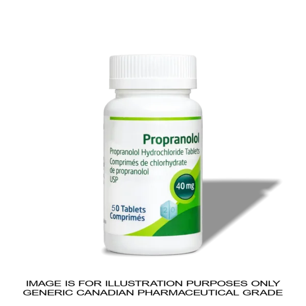 Propranolol 40mg - 50 Tablets