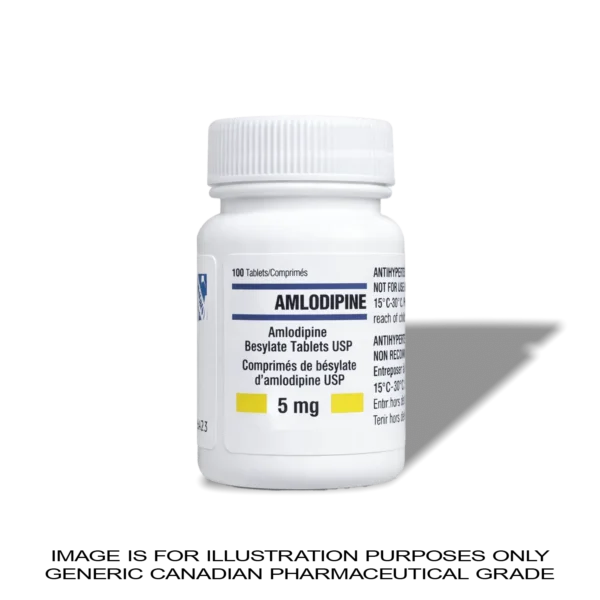 Amlodipine (Norvasc) 5mg - 100 Tablets