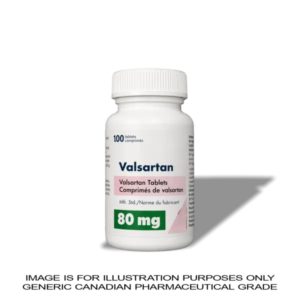 Valsartan 80mg - 100 Tablets