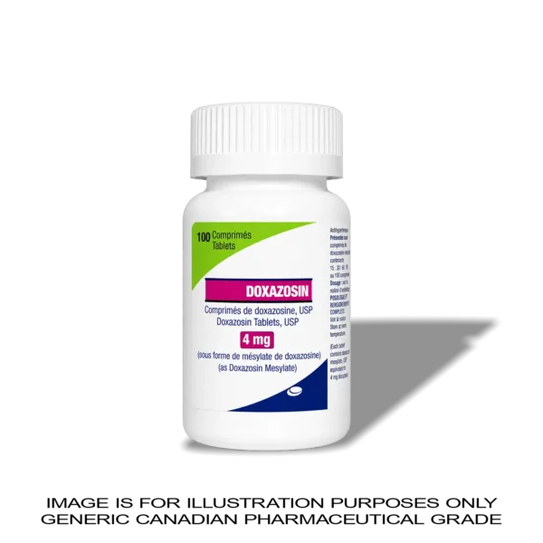 Doxazosin 4mg - 100 Tablets