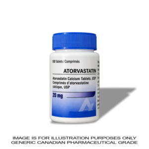 Atorvastatin 20mg - 100 Tablets