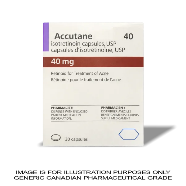 Accutane 40mg - 30 Capsules