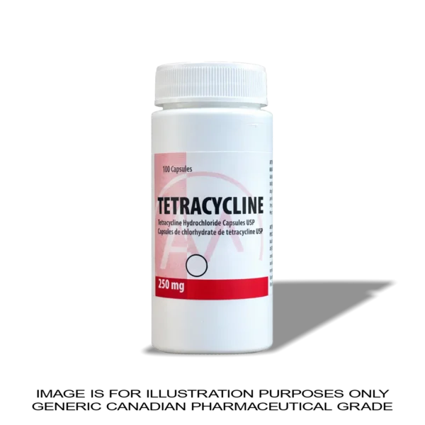 Tetracycline 250mg - 100 Capsules