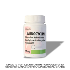 Minocycline 50mg - 100 Capsules