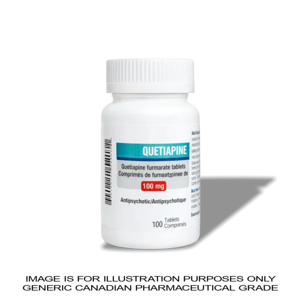 Quetiapine (Seroquel) 100mg - 100 Tablets