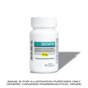 Quetiapine 25mg - 100 Tablets