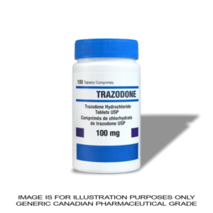 Trazodone 100mg - 100 Tablets