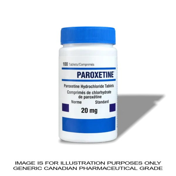 Paroxetine 20mg - 100 Tablets