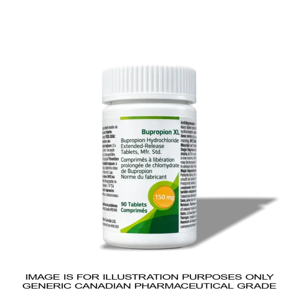 Bupropion (Wellbutrin XL) 150mg - 90 Tablets