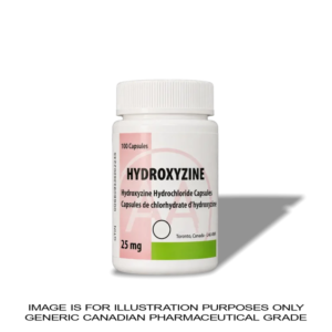 Hydroxyzine 25mg - 100 Tablets
