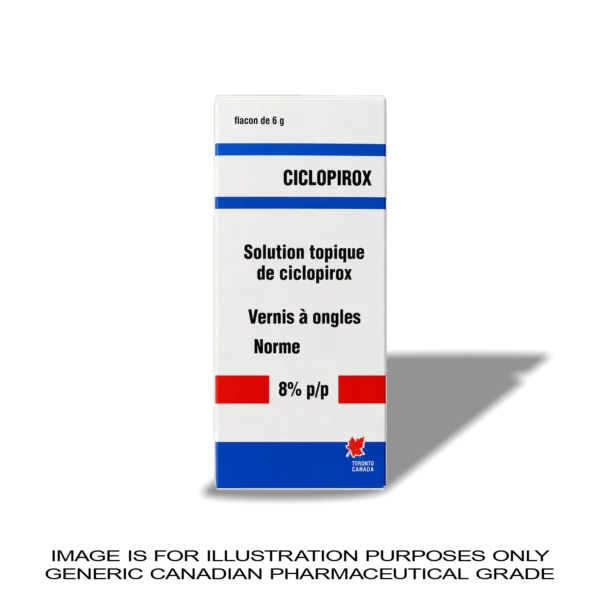 Ciclopirox 8% Solution - 6 g
