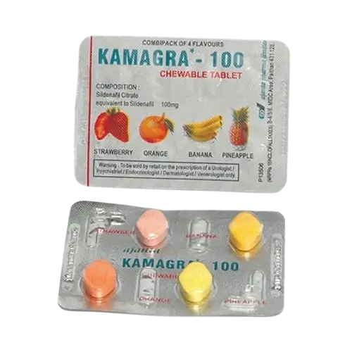 Chewable Viagra (Sildenafil) 100mg – 4 Tablets