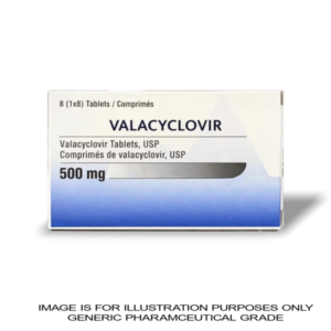 Valacyclovir 500mg - 8 Tablets